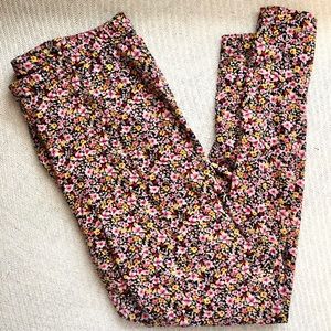 Old Navy High Waisted Floral Leggings